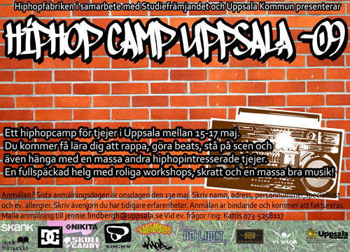 Hiphopläger i Uppsala