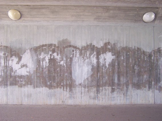 sanerad gångtunnel