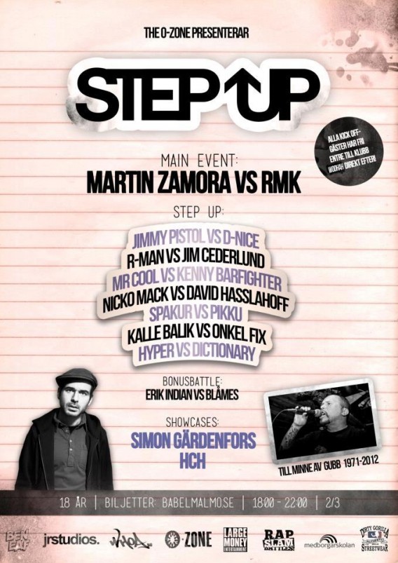 O-Zone Battles: Step Up