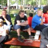 Ett rejält Whoagäng från Hultsfred 2000. Bl.a Ninosh, zax, Pirog och Stuck.