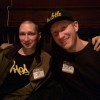 Jonas och Ola på Whoa gravöl på Kellys i Göteborg.